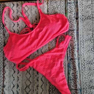Neon Pink Bikini
